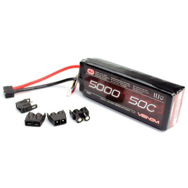 BATERIA LIPO VENOM 3S 11.1V 5000MAH 50C PLUG SISTEMA UNIVERSAL VENOM BV 15059